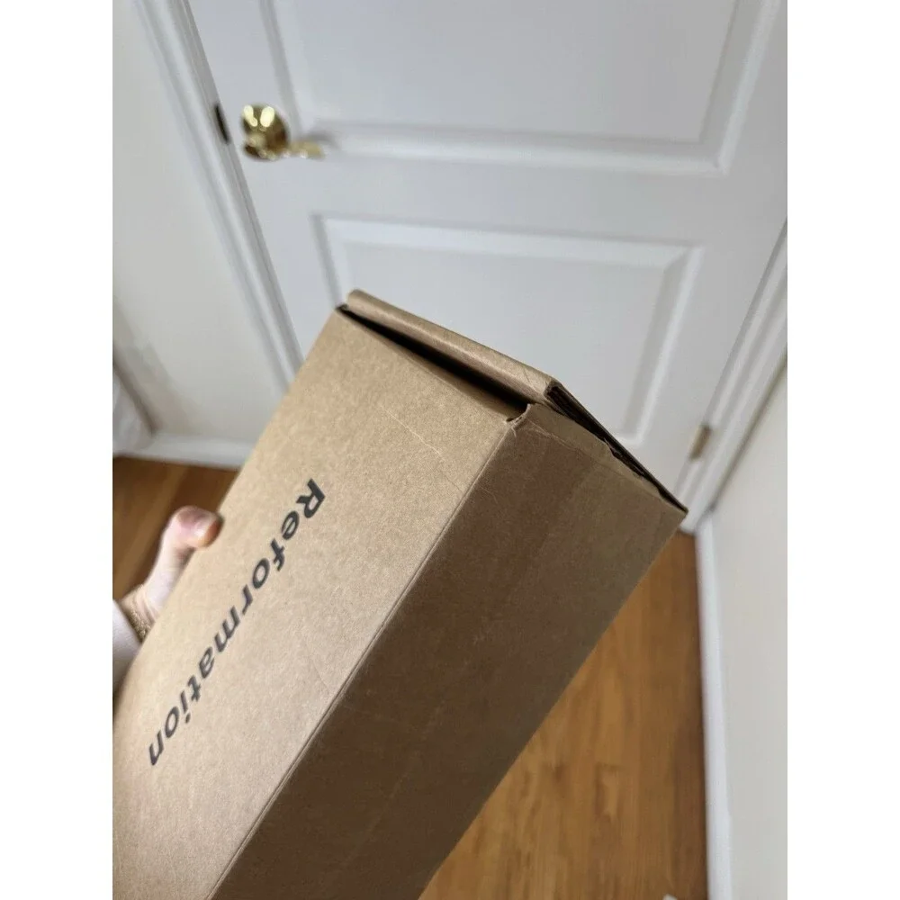 Reformation Tilly Ballet Flat Mist Mesh Size 8 - Picture 3 of 5